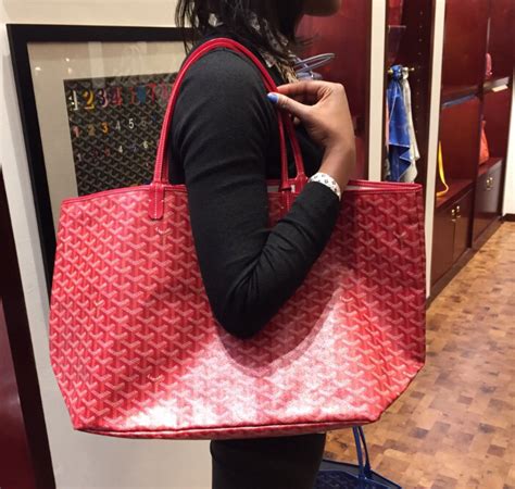 goyard saint louis gm blue|Goyard tote bag size comparison.